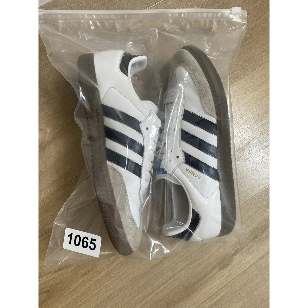 Adidas Samba OG Low White/Black/Gum Men's Size 8